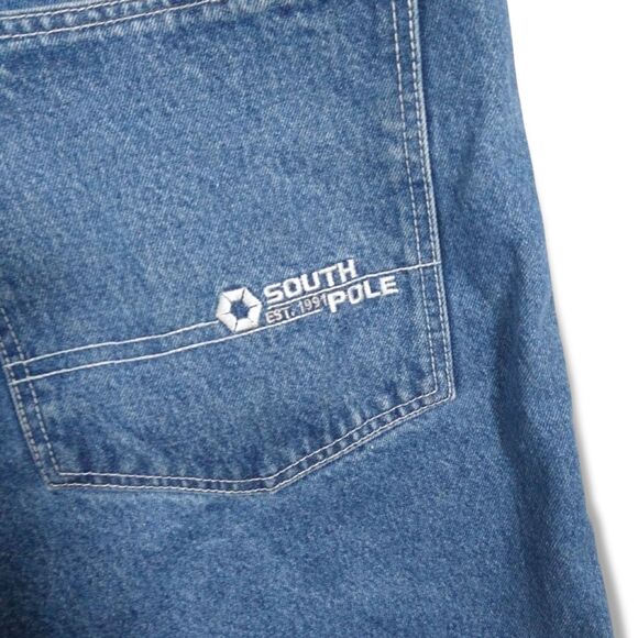 Lot of 2 Men's Size 40 Denim Jorts (Jean Shorts) – South Pole & U.S. Polo Assn - Picture 9 of 11